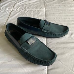 Zanzara Blue Loafers